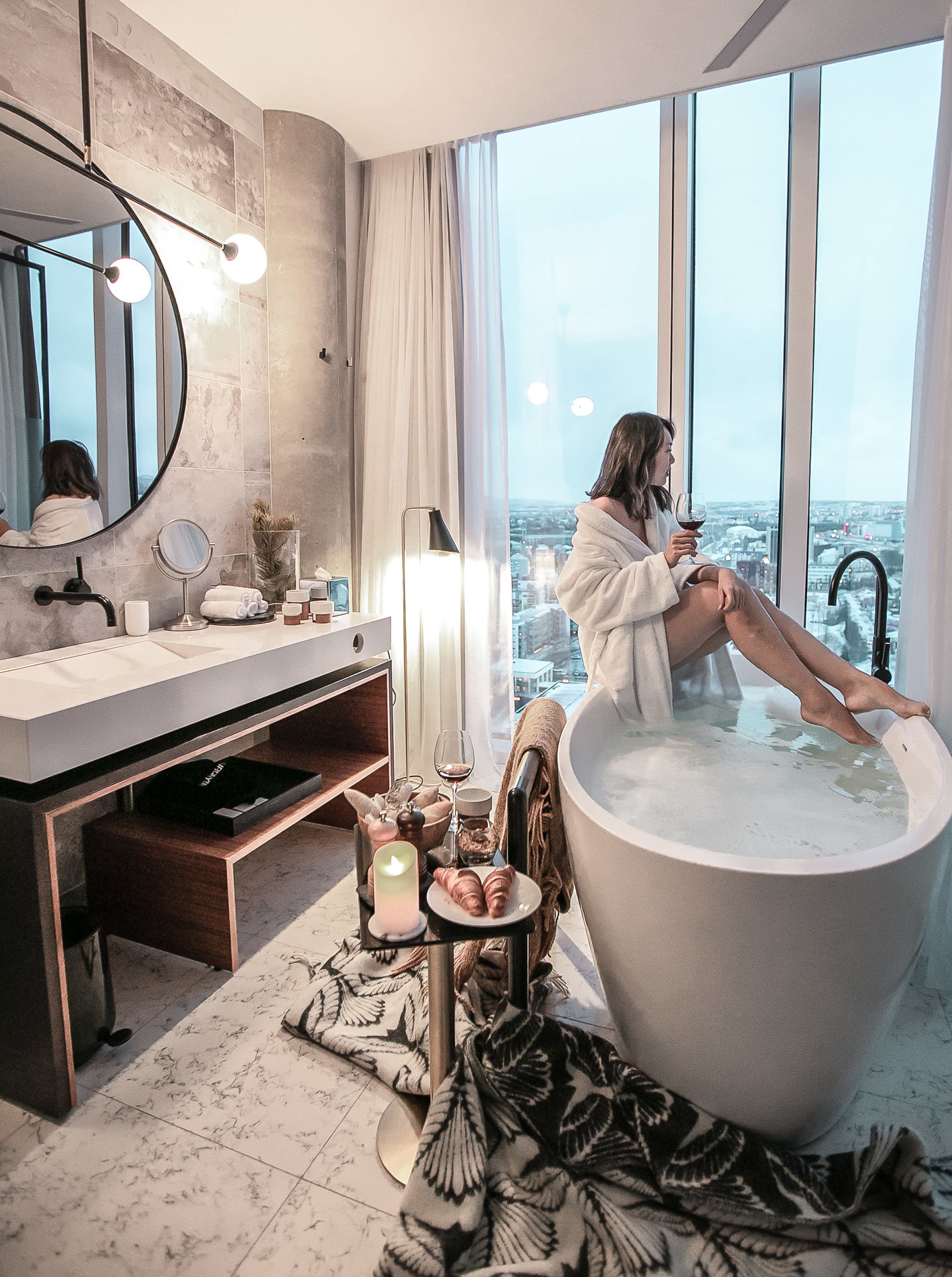 iceland tower suites bathroom