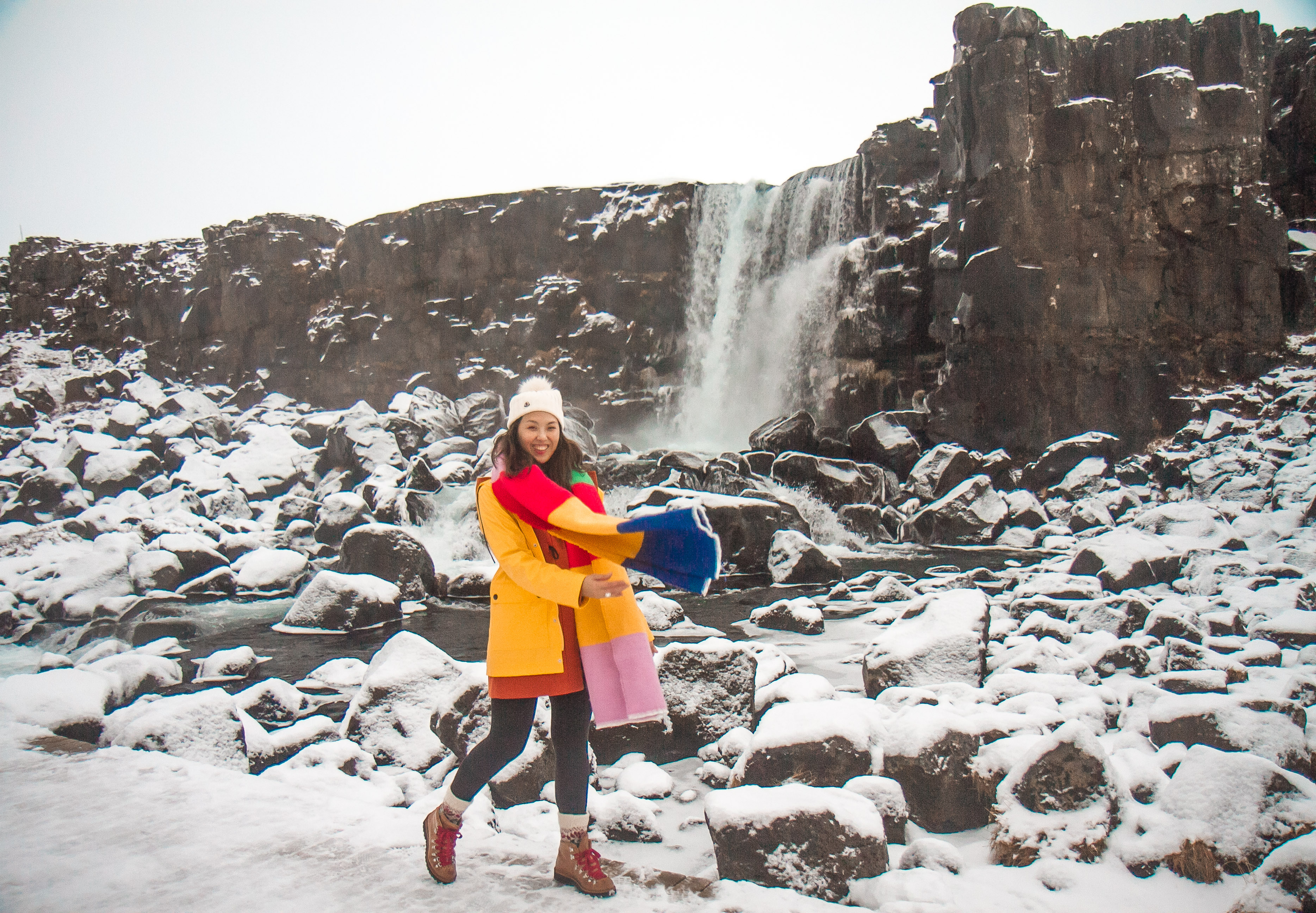 iceland waterfall