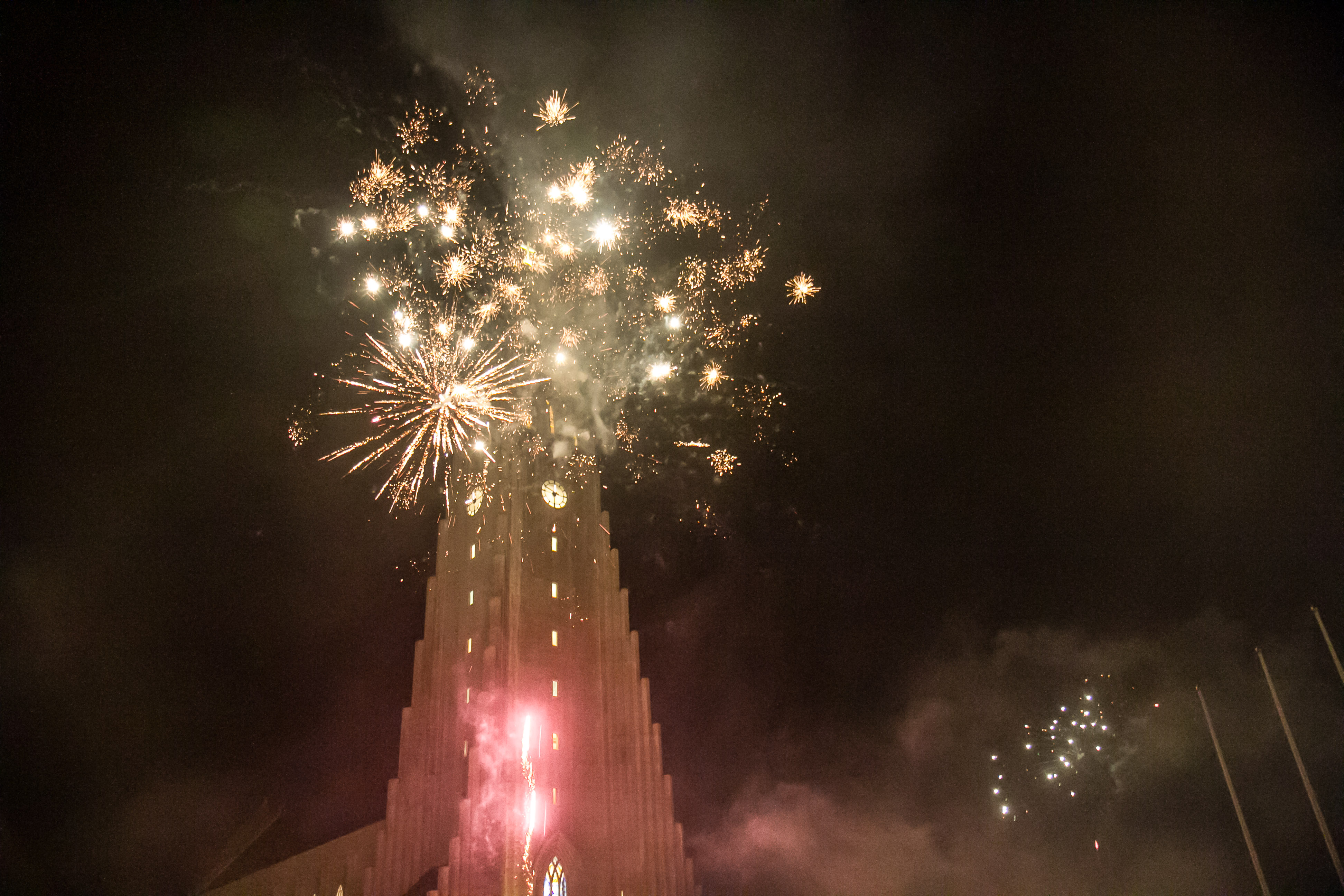 fireworks Reykjavík