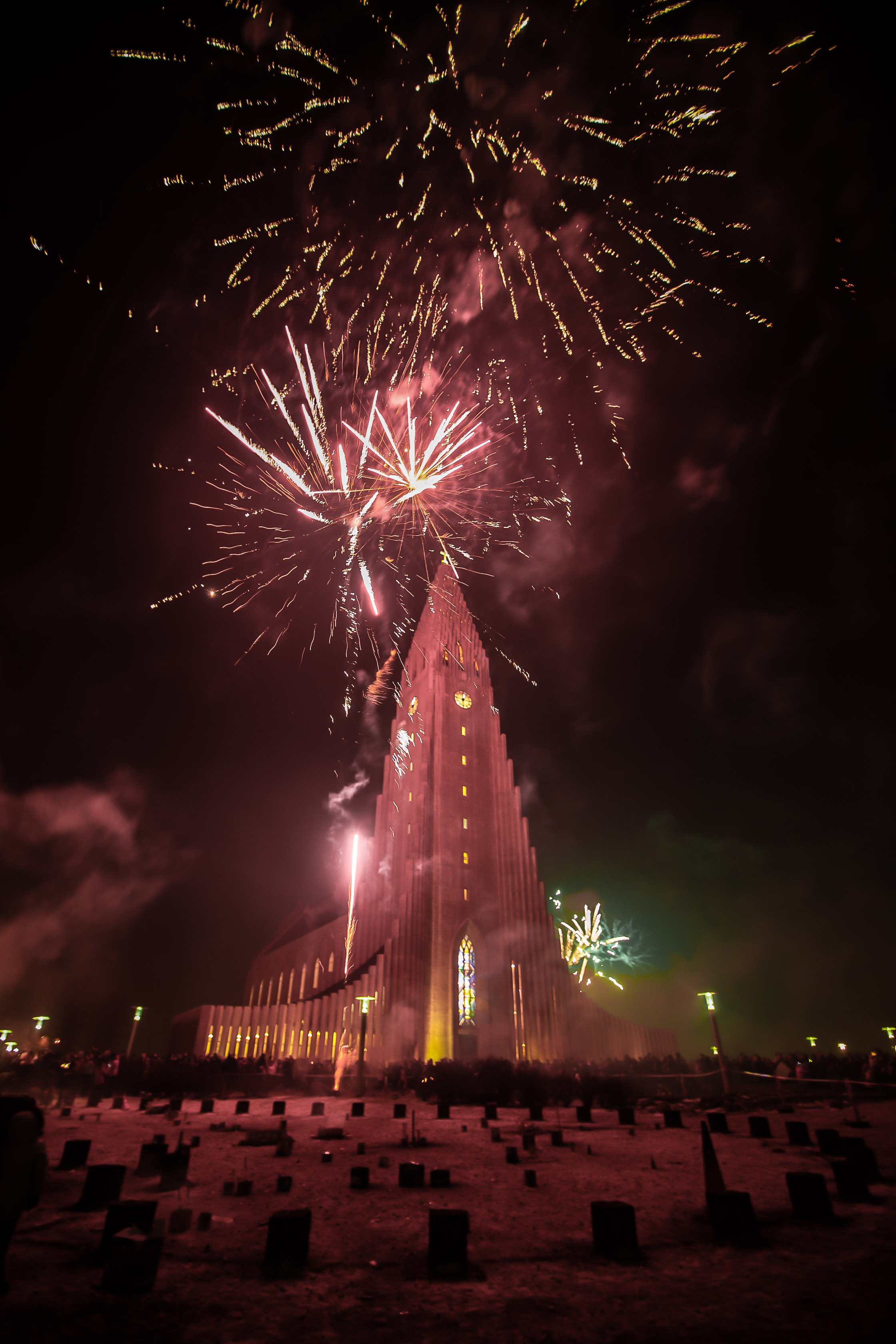 fireworks Reykjavík